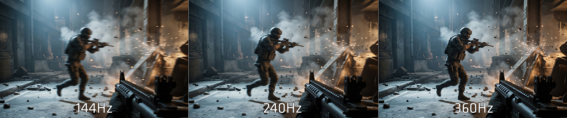 144Hz vs. 240Hz vs. 360Hz: Can You Actually Tell