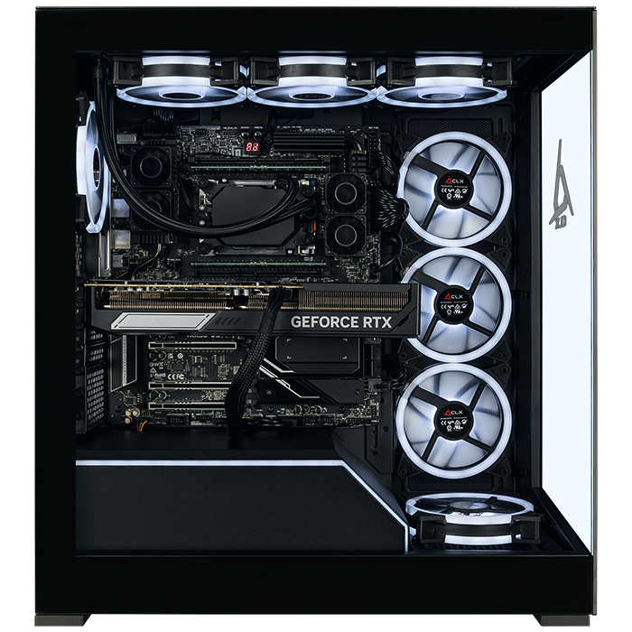 CLX HORUS AMD TRX50 CREATOR - Horus NV5 Mid Tower Black - Image 3