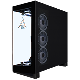 CLX HORUS AMD TRX50 CREATOR - Horus NV5 Mid Tower Black - Thumbnail 5