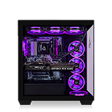 CLX HORUS BATTLEBOX ULTRA GAMING PC - Horus ICUE 3500X Black - Thumbnail 3