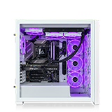 CLX HORUS GAMING PC - HORUS ICUE 5000X Mid Tower White - Thumbnail 3