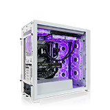 CLX HORUS GAMING PC - HORUS ICUE 5000X Mid Tower White - Thumbnail 6
