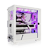 CLX SET ADVANCED GAMING DESKTOP - SET OBELISK Glass Mid Tower White - Thumbnail 6