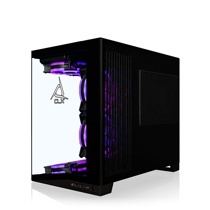 CLX SCARAB GAMING PC - SCARAB O11D Micro ATX V2 Black - Image 5