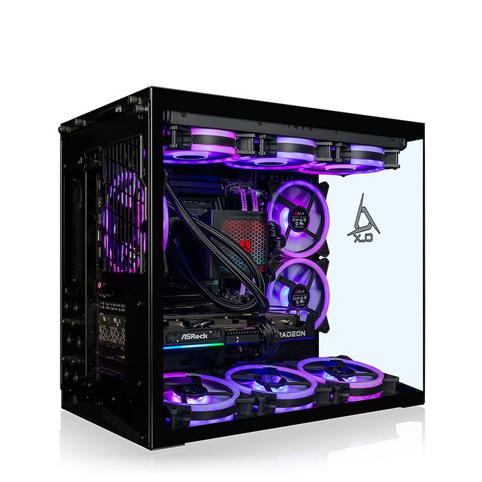 CLX SCARAB GAMING PC - SCARAB O11D Micro ATX V2 Black - Image 6