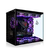 CLX SCARAB GAMING PC - SCARAB O11D Micro ATX V2 Black - Thumbnail 6