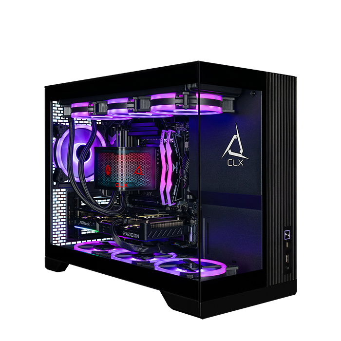 CLX SCARAB GAMING PC - SCARAB XT V3 Micro ATX Black - Image 1