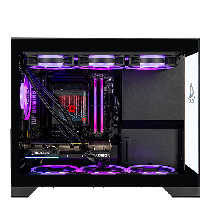 CLX SCARAB GAMING PC - SCARAB XT V3 Micro ATX Black - Image 3