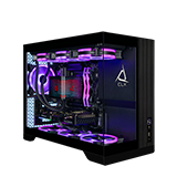 CLX SCARAB GAMING PC - SCARAB XT V3 Micro ATX Black - Thumbnail 1