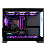 CLX SCARAB GAMING PC - SCARAB XT V3 Micro ATX Black - Thumbnail 3