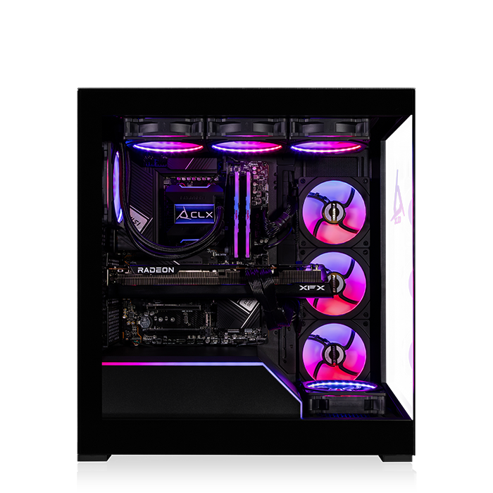CLX HORUS GAMING PC - Horus NV5 Mid Tower Black - Image 3