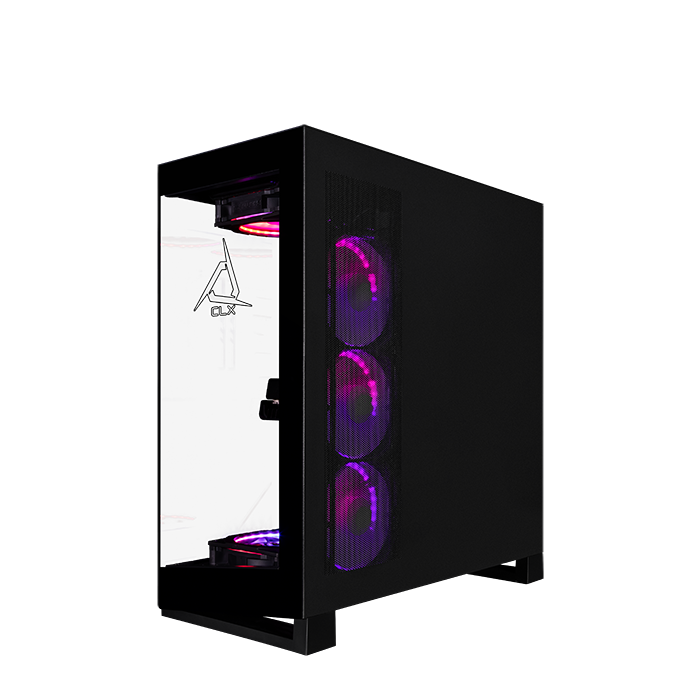 CLX HORUS GAMING PC - Horus NV5 Mid Tower Black - Image 6