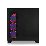 CLX HORUS GAMING PC - Horus NV5 Mid Tower Black - Thumbnail 4