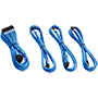 Sleeved Cable Set Light Blue