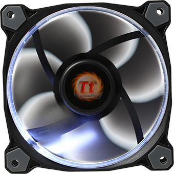 Thermaltake Riing 120mm Quite White LED