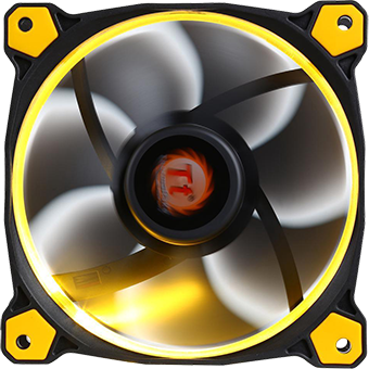 Thermaltake Riing 120mm Quite Yellow LED