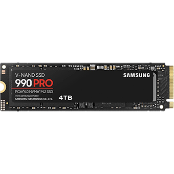 4TB SAMSUNG 990 PRO M.2 NVMe SSD