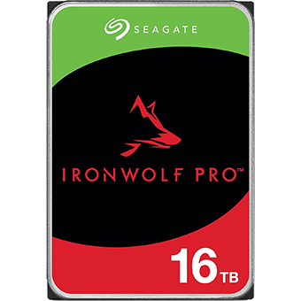 16TB 3.5 inch Seagate IronWolf HDD