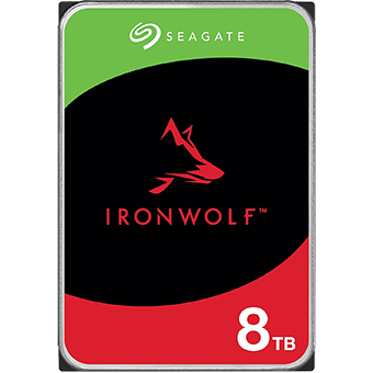8TB 3.5 inch Seagate IronWolf HDD
