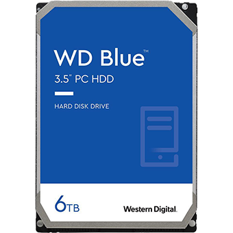 6TB 3.5in Western Digital Blue HDD