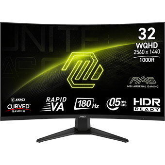 MSI MAG 325CQF 31.5" Adaptive-Sync WQHD