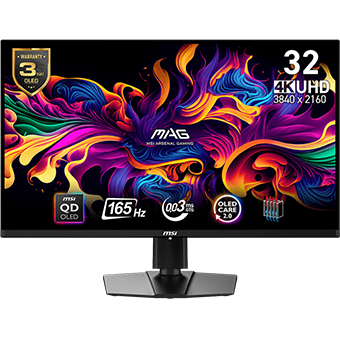 MSI MAG 321UP QD-OLED 32" Gam F-Sync UHD