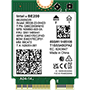Intel® Wi-Fi Wi-Fi 7 BE200 + BT Comb LAN