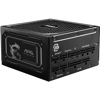 1000W MSI MAG A1000GL PCIE5 II 80+ Gold 