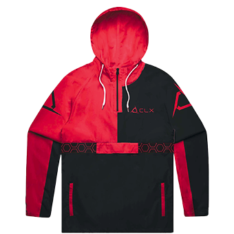 CLX RED/BLACK WINDBREAKER - Medium