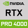 NVIDIA®RTX™PRO 4000 Blackwell 24GB GDDR7