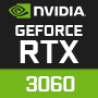 NVIDIA® GeForce® RTX™ 3060 12GB GDDR6