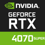 NVIDIA® GeForce® RTX™ 4070 SUPER 12GB