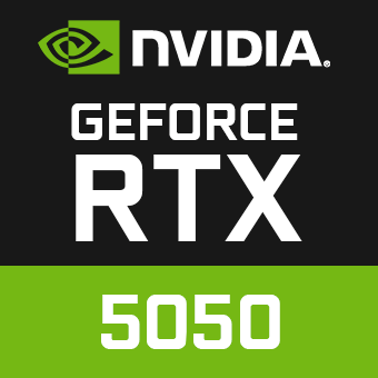 NVIDIA® GeForce® RTX™ 5050 8GB GDDR6