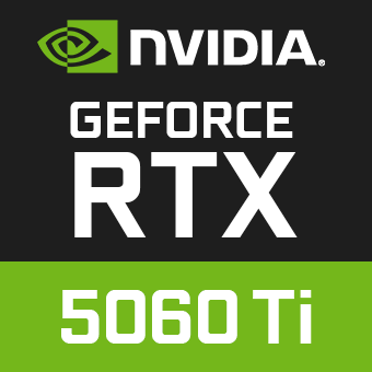 NVIDIA® GeForce® RTX™ 5060 Ti 16GB GDDR7