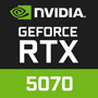 NVIDIA® GeForce® RTX™ 5070 12GB GDDR7