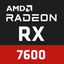 AMD Radeon™ RX 7600 8GB