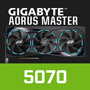 GIGABYTE™ GeForce® RTX™ 5070 MASTER 12GB