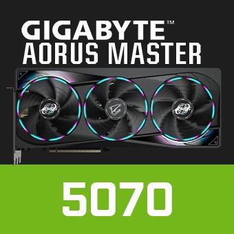 GIGABYTE™ GeForce® RTX™ 5070 MASTER 12GB