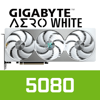 GIGABYTE™ GeForce® RTX™ 5080 AERO 16GB