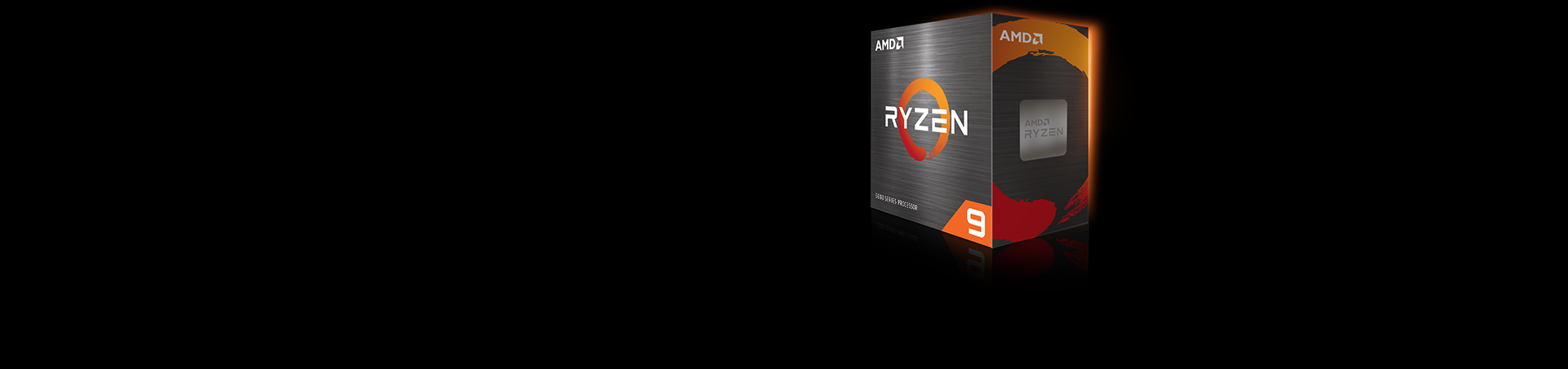 Game and create with the proven performance of AMD Ryzen 5000 Series processors background
