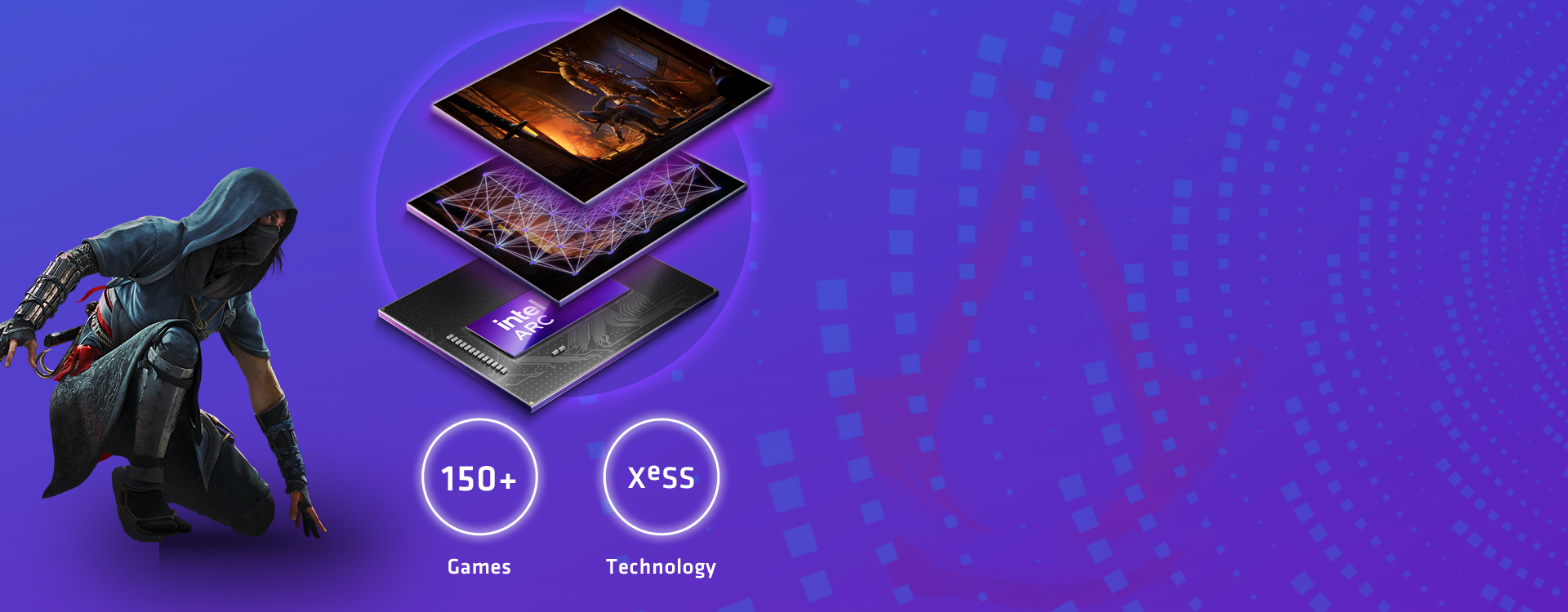 Game changing modern tech background