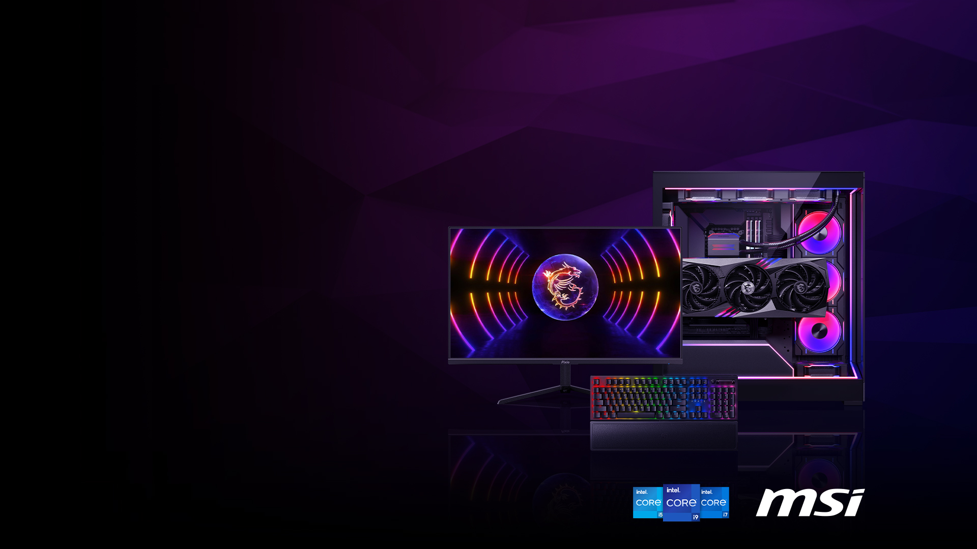 MSI Phanteks CLX Horus hero background