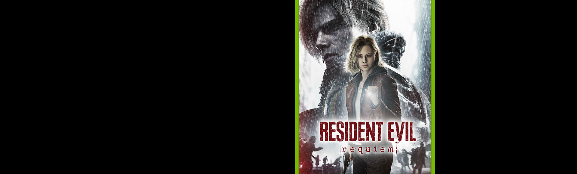 NVIDIA GeForce Resident Evil Requiem hero background