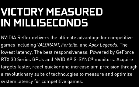 Nvidia RTX 30 series - Victory Measured in Milliseconds