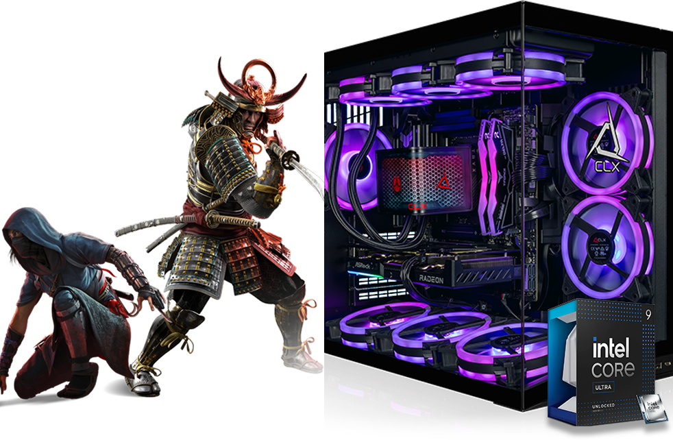 CLX and Intel Core Ultra scarab Series Image