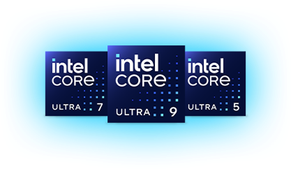 CLX and Intel Core Ultra Logo