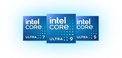CLX and Intel Core Ultra Logo